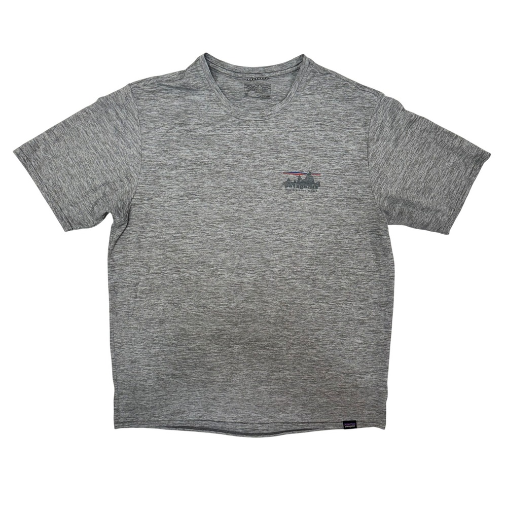 Patagonia Capilene Cool Daily Graphic Shirt Mens Medium Grey Heather